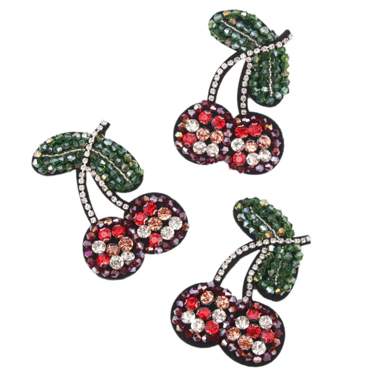 New Cherry Sewing Beaded Brooch Sequin Clothes Applique Embroidery Patches Set Badges DIY Clothes Garment Apparel Accessories
New Cherry Sewing Beaded Brooch Sequin Clothes Applique Embroidery Patches Set Badges DIY Clothes Garment Apparel Accessories