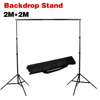 Photography 2m*2m Backdrop Stand Background Support System with Carrying Bag kit
Photography 2m*2m Backdrop Stand Background Support System with Carrying Bag kit