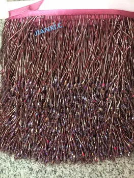 10 yards beaded tassel fringe DiuDiu-102714 best quality 10cm beads tube for dress decoration
10 yards beaded tassel fringe DiuDiu-102714 best quality 10cm beads tube for dress decoration