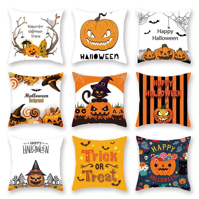 45*45cm Halloween Pillow Cases Happy Fall Y'all Cotton Linen Sofa Car Pumpkin ghosts Cushion Cover Home Decor
45*45cm Halloween Pillow Cases Happy Fall Y'all Cotton Linen Sofa Car Pumpkin ghosts Cushion Cover Home Decor