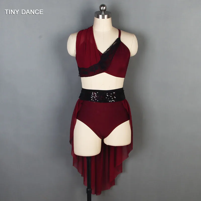 New Arrival of Ballet and Lyrical Dance Costume Burgundy Contemporary Dance Dress Costume Sets for Girls and Women 19606
New Arrival of Ballet and Lyrical Dance Costume Burgundy Contemporary Dance Dress Costume Sets for Girls and Women 19606