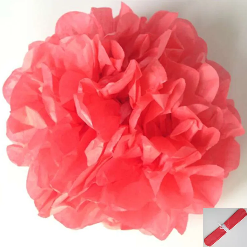 10pcs coral watermelon red Pom Poms Tissue Paper Flower Ball shop party DIY decoration
10pcs coral watermelon red Pom Poms Tissue Paper Flower Ball shop party DIY decoration