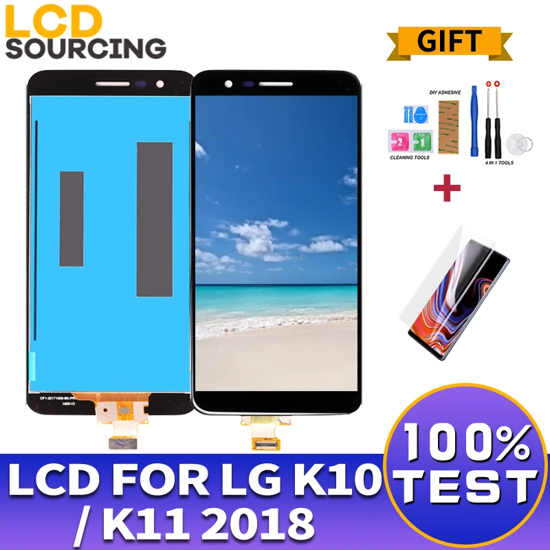 5.3 inch for LG K10 2018 LCD Display Touch Screen Sensor Panel Digitizer Assembly Replacement With Frame For LG K11 Display
5.3 inch for LG K10 2018 LCD Display Touch Screen Sensor Panel Digitizer Assembly Replacement With Frame For LG K11 Display