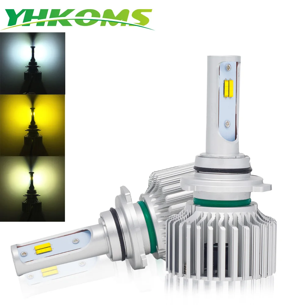 YHKOMS 3000K 4300K 6000K 3 Colors All In One 9005 HB3 9006 HB4 LED 80W 8000LM H1 H3 H4 H7 H8 H9 H11 880 881 H27 Auo Fog Bulb 12V
YHKOMS 3000K 4300K 6000K 3 Colors All In One 9005 HB3 9006 HB4 LED 80W 8000LM H1 H3 H4 H7 H8 H9 H11 880 881 H27 Auo Fog Bulb 12V