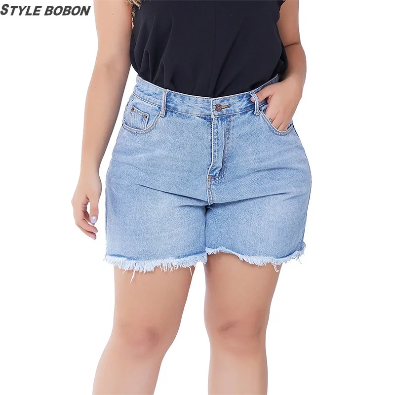stylebobon Women Jeans Shorts Classic Summer Trousers High Waist Burr Denim Vintage Hot Short Pant Plus Size Casual For Femme
stylebobon Women Jeans Shorts Classic Summer Trousers High Waist Burr Denim Vintage Hot Short Pant Plus Size Casual For Femme