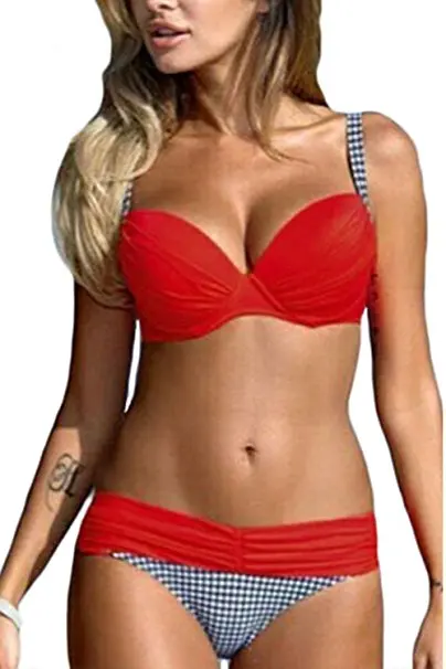 Dropshipping Bikinis Women Swimsuit Summer Beach Wear Bikini Set Push Up Swimwear Bathing Suits
Dropshipping Bikinis Women Swimsuit Summer Beach Wear Bikini Set Push Up Swimwear Bathing Suits