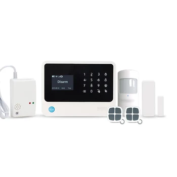 Home security GSM Wifi alarm system Scene setting Ifttt setting Multi languages voice burglar alarm with wireless gas detector
Home security GSM Wifi alarm system Scene setting Ifttt setting Multi languages voice burglar alarm with wireless gas detector