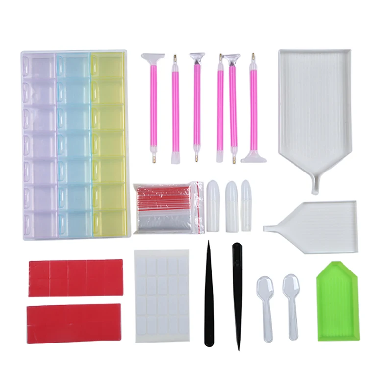 12/21/28 Slots Box Diamond Painting Accessory Diamond Embroidery Case Clear Plastic Beads Display Storage Boxes Organizer Holder
12/21/28 Slots Box Diamond Painting Accessory Diamond Embroidery Case Clear Plastic Beads Display Storage Boxes Organizer Holder