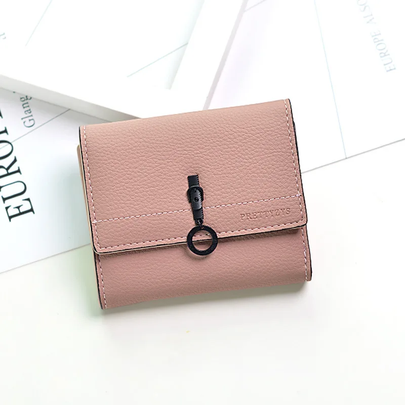 2019 New Leather Women Wallet Hasp Short Purses Coin Clutch three Fold Money Bag Card Holder Lady Design Luxury Purse Carteras
2019 New Leather Women Wallet Hasp Short Purses Coin Clutch three Fold Money Bag Card Holder Lady Design Luxury Purse Carteras