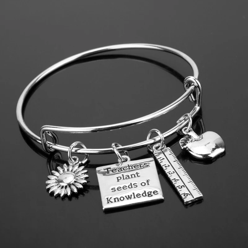 MQCHUN Handmade Teachers Gifts Tassel Pendant Bracelets Bangle Teachers Plant Seeds Of Knowledge Bracelet Teachers's Day -25
MQCHUN Handmade Teachers Gifts Tassel Pendant Bracelets Bangle Teachers Plant Seeds Of Knowledge Bracelet Teachers's Day -25