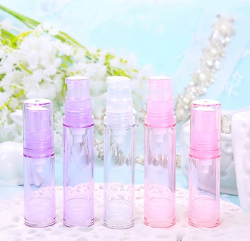 5ml/10ml Empty airless pump plastic bottles vacuum pressure emulsion bottle with lotion pump on travelling cosmetic packaging
5ml/10ml Empty airless pump plastic bottles vacuum pressure emulsion bottle with lotion pump on travelling cosmetic packaging
