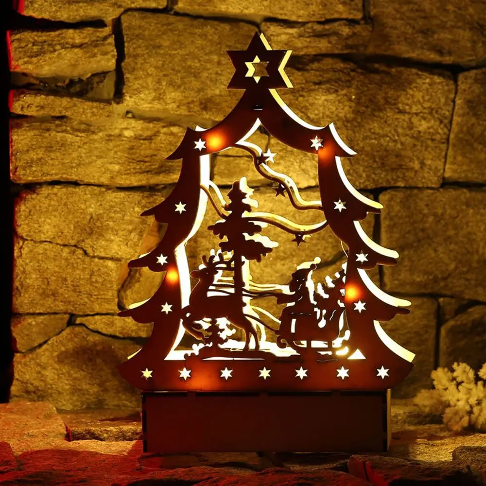 Hot Sale 1PC Hanging LED Light Wood HOUSE Ornament Christmas Tree Xmas Holiday Cozy Decor New Home decoration High Quality
Hot Sale 1PC Hanging LED Light Wood HOUSE Ornament Christmas Tree Xmas Holiday Cozy Decor New Home decoration High Quality