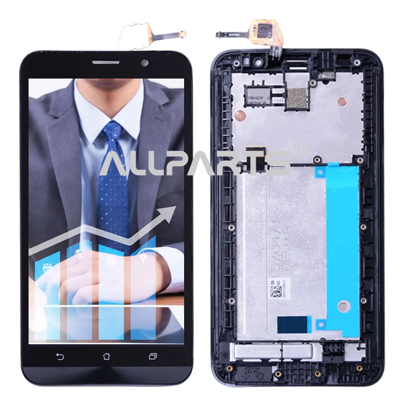 Tested No Dead Pixel For ASUS Zenfone 2 ZE551ML Display LCD Touch Screen Digitizer Frame Z00AD | Мобильные телефоны и