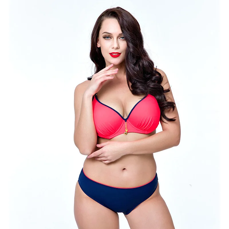 NAIDEY Sexy Bikinis Plus Size Swimwear Women Printed Biquini Big cup E F Swimsuit Female Push Up Bikini Set Beach Bathing Suit
NAIDEY Sexy Bikinis Plus Size Swimwear Women Printed Biquini Big cup E F Swimsuit Female Push Up Bikini Set Beach Bathing Suit