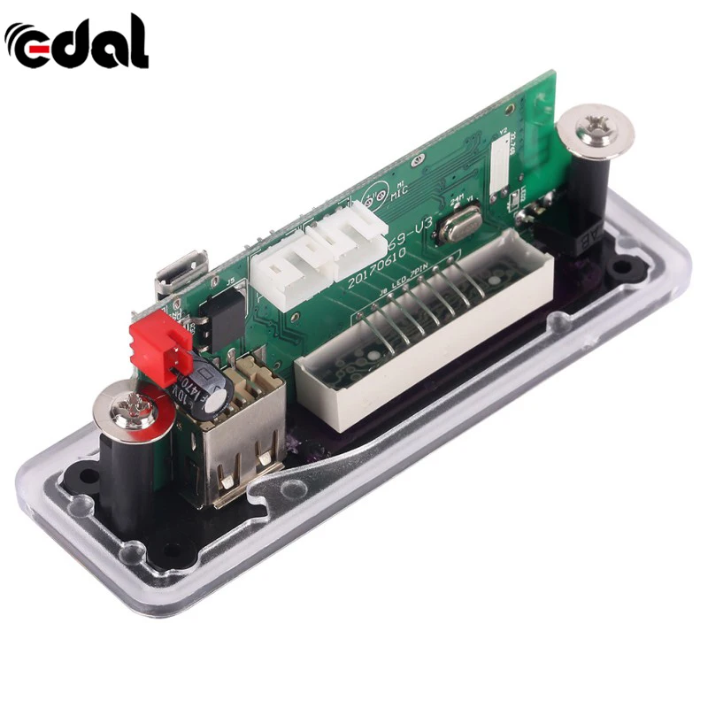 EDAL Wireless Bluetooth MP3 Decoding Board Module w/ SD Card Slot / USB / FM / Remote Decoding Board Module
EDAL Wireless Bluetooth MP3 Decoding Board Module w/ SD Card Slot / USB / FM / Remote Decoding Board Module