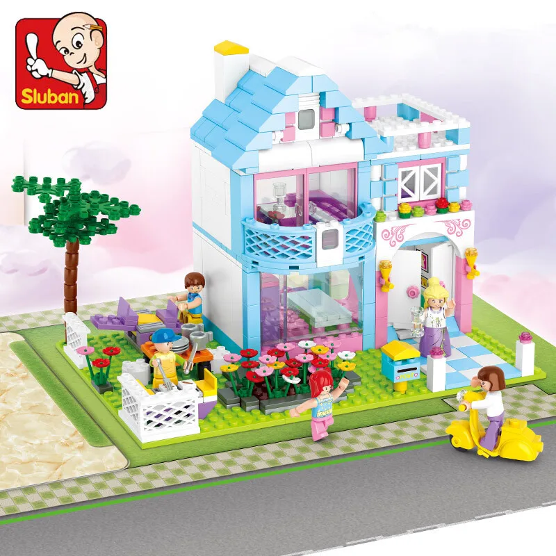 539Pcs Girl Villa Friends Pink Dream Series Building Blocks Compatible LegoINGs Bricks DIY City Educational Toys for Children
539Pcs Girl Villa Friends Pink Dream Series Building Blocks Compatible LegoINGs Bricks DIY City Educational Toys for Children