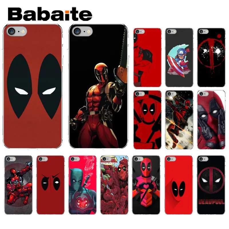 Babaite Marvel Deed Pool Deadpool TPU Transparent Phone Case Cover Shell for iPhone 8 7 6 6S Plus X XS MAX 5 5S SE XR Cellphones
Babaite Marvel Deed Pool Deadpool TPU Transparent Phone Case Cover Shell for iPhone 8 7 6 6S Plus X XS MAX 5 5S SE XR Cellphones