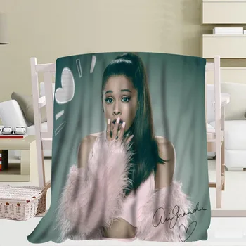 New Arrival Custom Ariana Grande Blanket Sofa New Blanket Portable Soft Blanket Bed Plane Travel Adult Home Blanket
New Arrival Custom Ariana Grande Blanket Sofa New Blanket Portable Soft Blanket Bed Plane Travel Adult Home Blanket