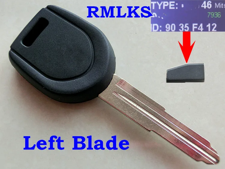 RMLKS Replacement ID 4D61/LCK46 ID46 Chip Transponder Key Compatible Uncut Blade Fit For Mitsubishi Outlander Lancer EX
RMLKS Replacement ID 4D61/LCK46 ID46 Chip Transponder Key Compatible Uncut Blade Fit For Mitsubishi Outlander Lancer EX