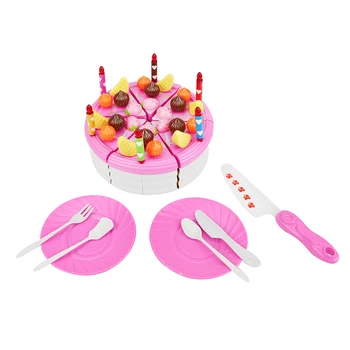 DIY Pretend Play Fruit Cutting Birthday Cake Cream Tea Set Kitchen Food Toys Pink Girls Children Cook
DIY Pretend Play Fruit Cutting Birthday Cake Cream Tea Set Kitchen Food Toys Pink Girls Children Cook