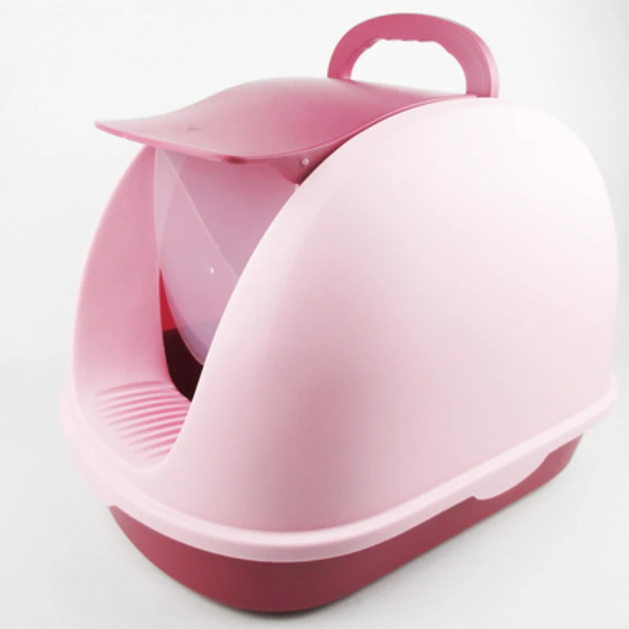 Enclosed Plastic Pets Toilet Anti-Splash Reusable Pet Supplies Supply Teddy Pet Supplies Dog Cat Litter Box Easy Clean 30SP044
Enclosed Plastic Pets Toilet Anti-Splash Reusable Pet Supplies Supply Teddy Pet Supplies Dog Cat Litter Box Easy Clean 30SP044