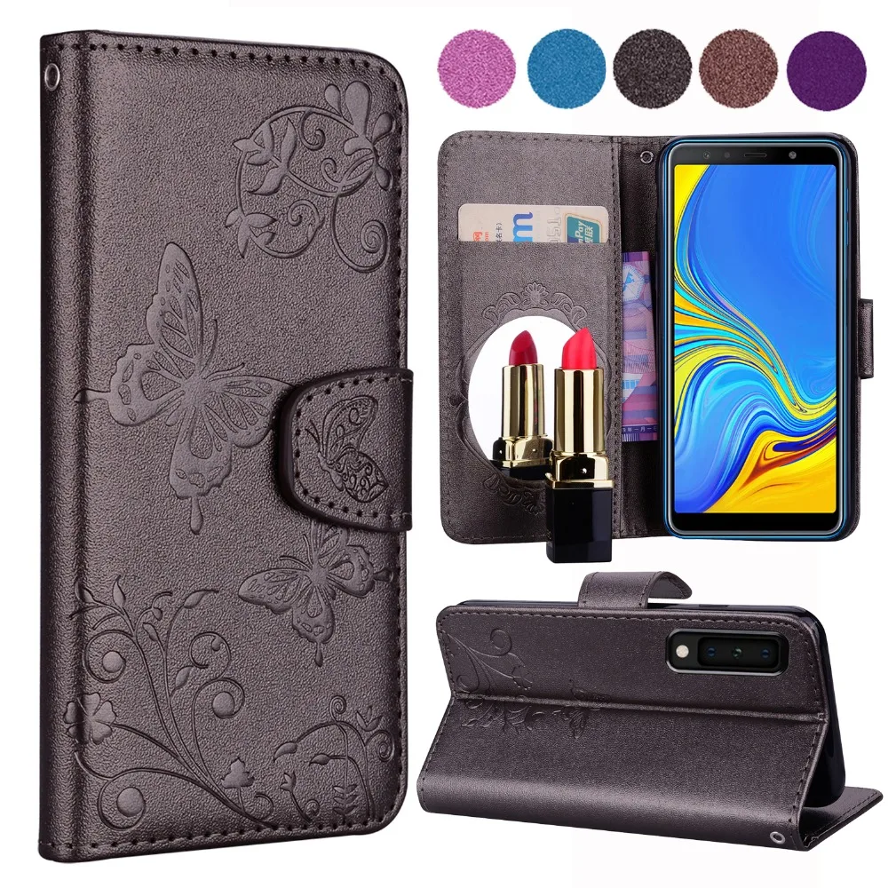 Mirror Case For Samsung Galaxy A7 2018 6.0" SM-A750F A750 Luxury Phone Shell A 7 A72018 Butterfly Leather Magnetic Flip Cover
Mirror Case For Samsung Galaxy A7 2018 6.0" SM-A750F A750 Luxury Phone Shell A 7 A72018 Butterfly Leather Magnetic Flip Cover