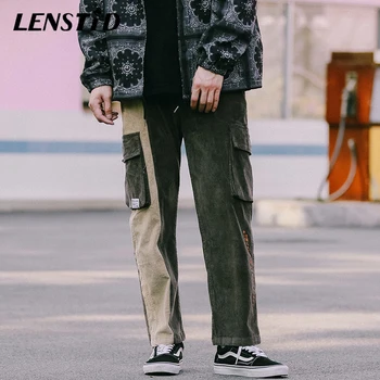 LENSTID 2019 Hip Hip Pants Vintage Color Block Patchwork Corduroy Cargo Harem Pant Streetwear Harajuku Jogger Sweatpant Trousers
LENSTID 2019 Hip Hip Pants Vintage Color Block Patchwork Corduroy Cargo Harem Pant Streetwear Harajuku Jogger Sweatpant Trousers