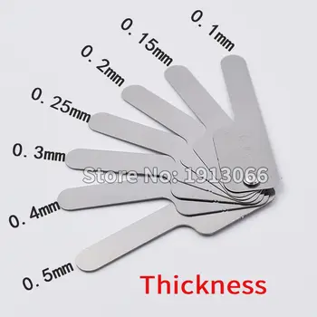 Dental Interproximal Reduction (IPR) Gauge Measure Tooth Gap Stainless Steel Reciprocating IPR System
Dental Interproximal Reduction (IPR) Gauge Measure Tooth Gap Stainless Steel Reciprocating IPR System