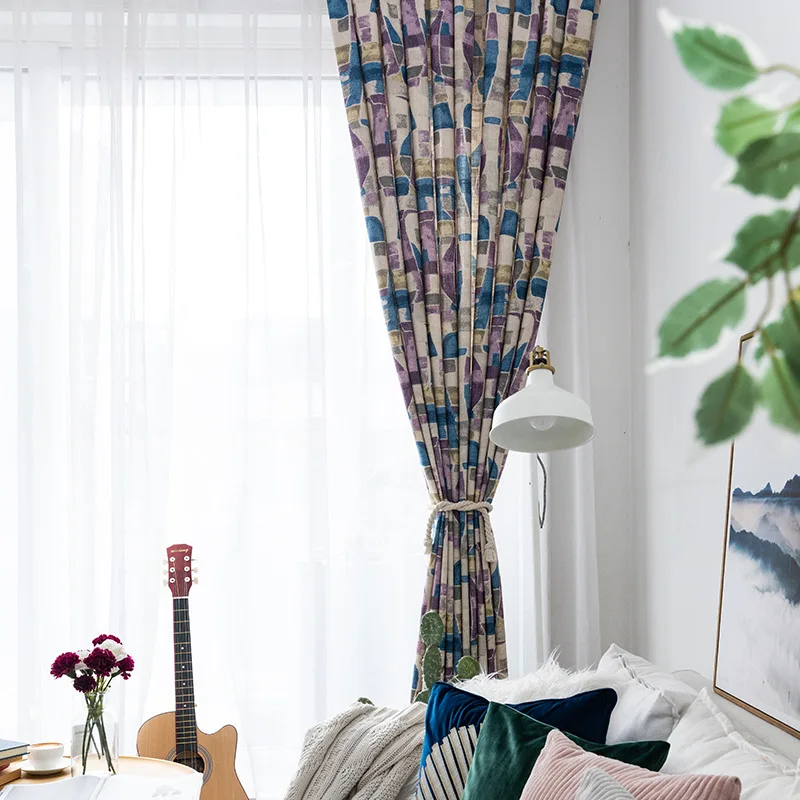 A Vase Modern Minimalist Draperies To Decorate The Curtains for Living Room and Bedroom Study Room
A Vase Modern Minimalist Draperies To Decorate The Curtains for Living Room and Bedroom Study Room