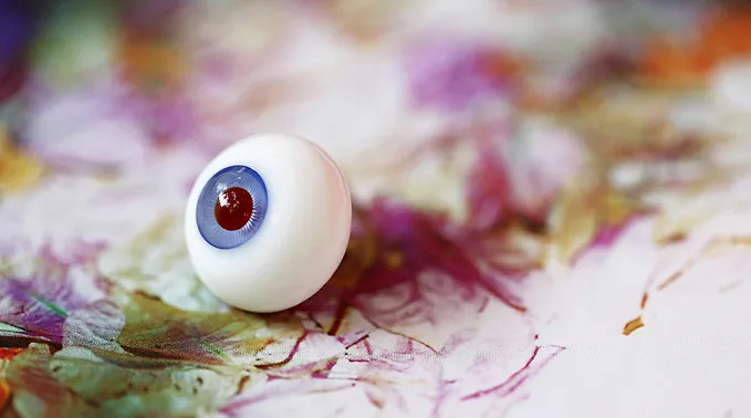 BJD doll eyeball is suitable for 1/3 1/4 1/6 wearing blue bee series glass eye accessories | Игрушки и хобби