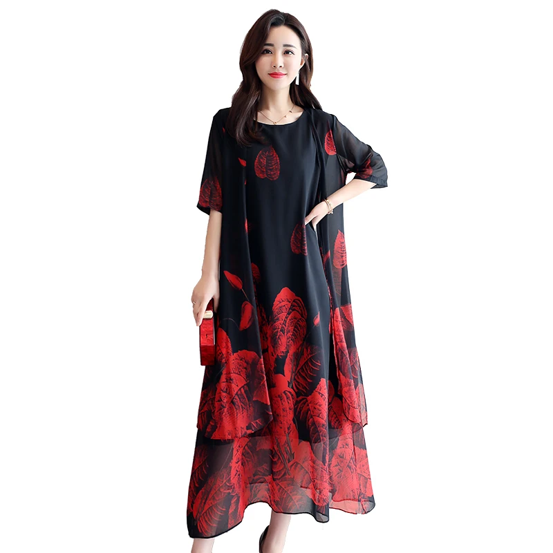 2019 Summer Fashionable female clothing printing chiffon vest dresses female trend Two-piece set Sunscreen Ladies dresses 2280
2019 Summer Fashionable female clothing printing chiffon vest dresses female trend Two-piece set Sunscreen Ladies dresses 2280