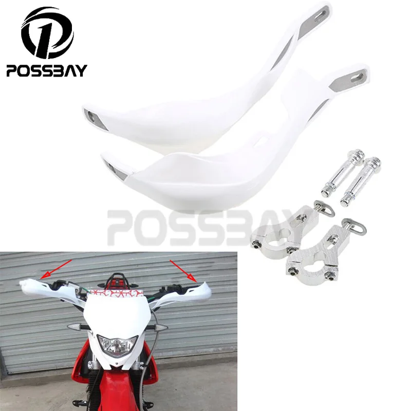 White Motorcycle Hand Guards Handguard Handlebar Grips Protect For KTM ATV Honda CB400 Suzuki SV 65 Motocross Hand Protection
White Motorcycle Hand Guards Handguard Handlebar Grips Protect For KTM ATV Honda CB400 Suzuki SV 65 Motocross Hand Protection