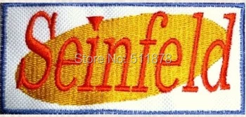 Seinfeld Logo Patch Jerry Kramer George Costanza Elaine tv movie series Rock Punk applique iron on patch Biker Vest Patch
Seinfeld Logo Patch Jerry Kramer George Costanza Elaine tv movie series Rock Punk applique iron on patch Biker Vest Patch