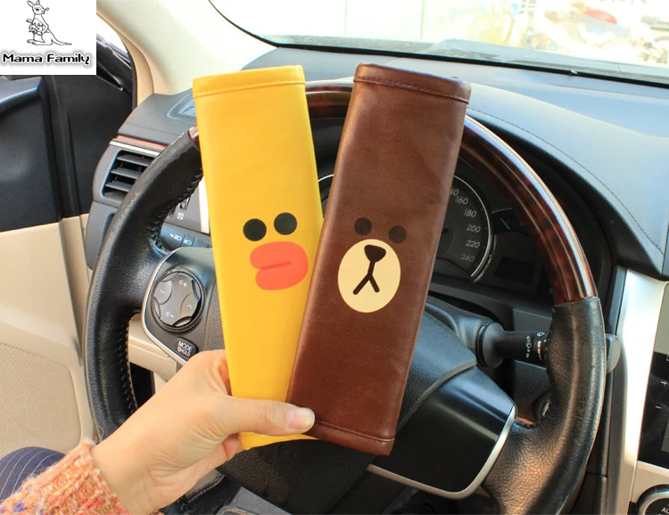 Car Seat Belt Pad Kids Lady PU Cartoon Brown Bear Yellow Duck Yong Car Safety Belt Protector Cute Baby Belt Cover
Car Seat Belt Pad Kids Lady PU Cartoon Brown Bear Yellow Duck Yong Car Safety Belt Protector Cute Baby Belt Cover