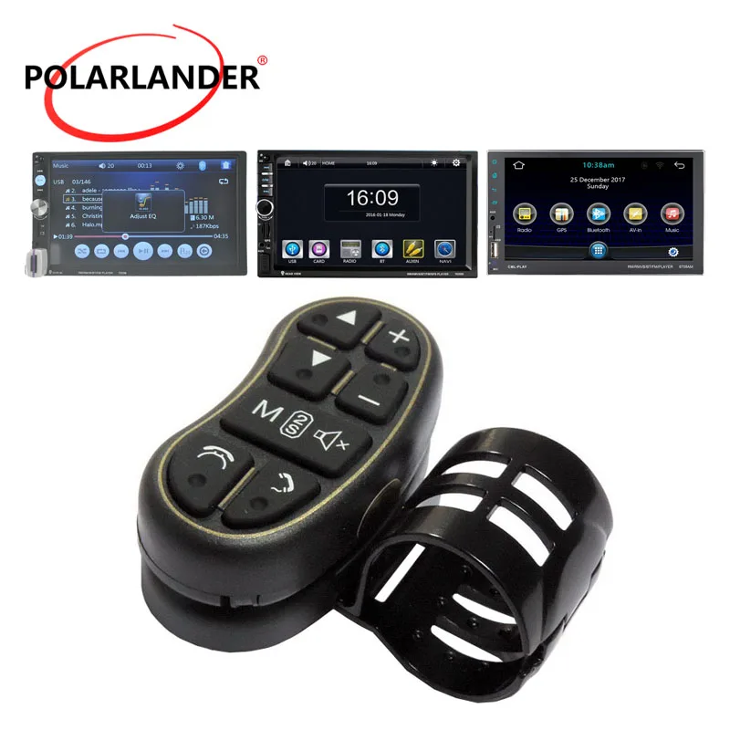 For Car Multimedia DVD Player Universal Remote Control Use 2 Din Radio LED Light Car Steering Wheel Bluetooth Wireless 8 Button
For Car Multimedia DVD Player Universal Remote Control Use 2 Din Radio LED Light Car Steering Wheel Bluetooth Wireless 8 Button