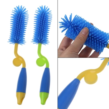 Multi-function Baby Bottle Brush 360 Rotation Bottlebrush Silicon Baby Milk Feeding Nipple Cleaning Cup Scrubber Kit
Multi-function Baby Bottle Brush 360 Rotation Bottlebrush Silicon Baby Milk Feeding Nipple Cleaning Cup Scrubber Kit