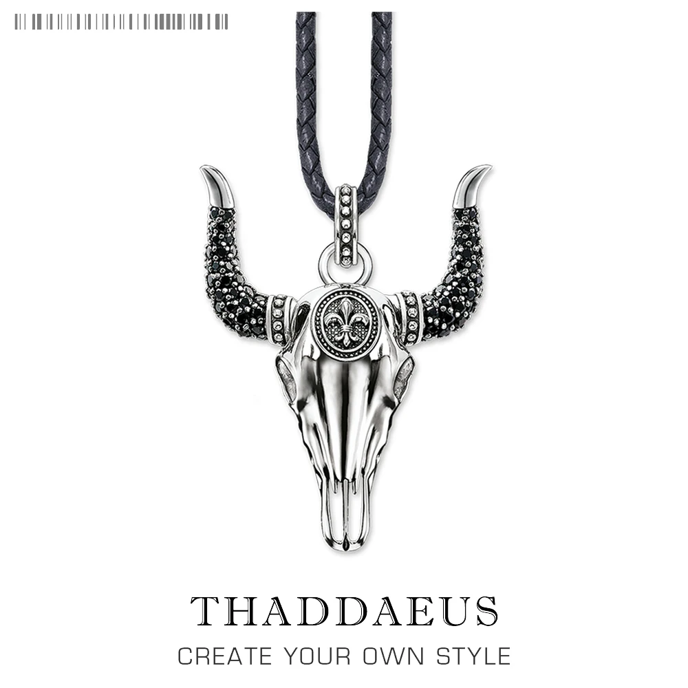 Bull Skull Necklace,2019 Brand New Ts Punk Chain Fashion Jewelry Thomas Style Rebel Cross Bijoux Gift For Men & Women Friend
Bull Skull Necklace,2019 Brand New Ts Punk Chain Fashion Jewelry Thomas Style Rebel Cross Bijoux Gift For Men & Women Friend