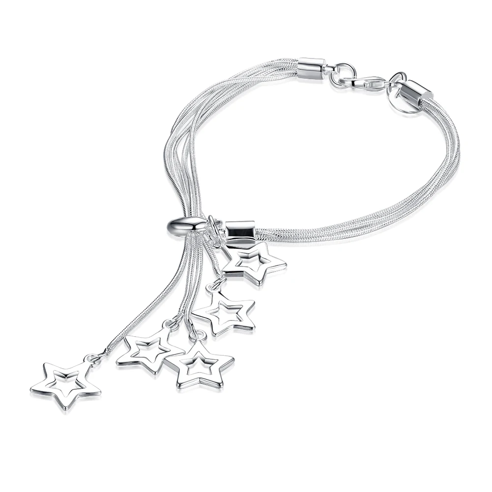 Jewellery Supplier New Arrival Silver Plated Bracelet For Women Factory Price Classic jewelry
Jewellery Supplier New Arrival Silver Plated Bracelet For Women Factory Price Classic jewelry