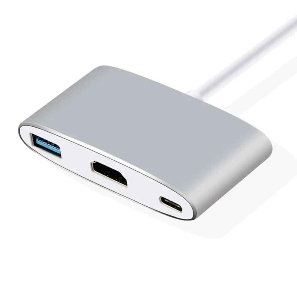 2pcs Type C to UHD 4K Adapter High Speed USB3.0 Hub Converter With PD Charging Ports For MacBook Projector HDTV
2pcs Type C to UHD 4K Adapter High Speed USB3.0 Hub Converter With PD Charging Ports For MacBook Projector HDTV