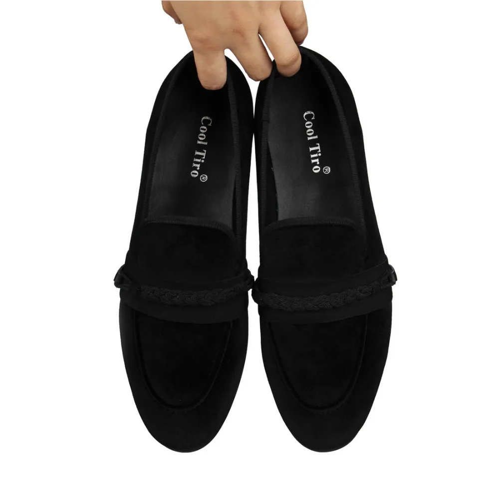 VELVET SLIPPERS WITH GROS-GRAIN BAND AND SILK BRAIDING (11)