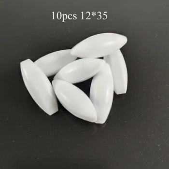 A12x35mm Magnetic Stir Bar olive shape Stirring Bars White PTFE Stir Rod Teflon Spin Bars, Pack of 10pcs
A12x35mm Magnetic Stir Bar olive shape Stirring Bars White PTFE Stir Rod Teflon Spin Bars, Pack of 10pcs