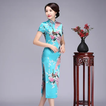 Print Floral Sexy Chinese Cheongsam Qipao Lady Vintage Long Rayon Dress Novelty Evening Party Prom Vestidos Gown S-6XL 19507
Print Floral Sexy Chinese Cheongsam Qipao Lady Vintage Long Rayon Dress Novelty Evening Party Prom Vestidos Gown S-6XL 19507