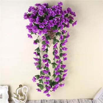 18 Artificial Large Violet High-density Wedding Flowers Hanging Alcove Flower Window Balcony Decoration Fake Flower Hydrangea
18 Artificial Large Violet High-density Wedding Flowers Hanging Alcove Flower Window Balcony Decoration Fake Flower Hydrangea