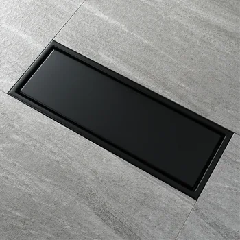30X11 cm Modern Stainless steel Bathroom Tile Invisible Shower Square Floor Drain Shower Hair Catcher Clean Strainer Anti-odor
30X11 cm Modern Stainless steel Bathroom Tile Invisible Shower Square Floor Drain Shower Hair Catcher Clean Strainer Anti-odor