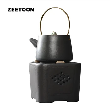 220cc Zen Japanese Teapot Set Ceramics Kung Fu Tea Set Kettle Coarse Pottery Puer Pot Tea Furnace Alcohol Lights New Home Decor
220cc Zen Japanese Teapot Set Ceramics Kung Fu Tea Set Kettle Coarse Pottery Puer Pot Tea Furnace Alcohol Lights New Home Decor
