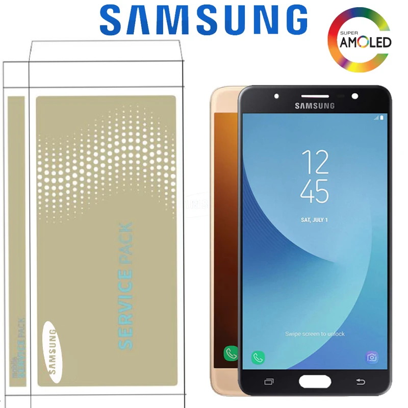 ORIGINAL 5.7'' 1920*1080 LCD for SAMSUNG Galaxy J7 Max 2017 SM-G615F/FU Touch Screen Digitizer Assembly Replacement Parts
ORIGINAL 5.7'' 1920*1080 LCD for SAMSUNG Galaxy J7 Max 2017 SM-G615F/FU Touch Screen Digitizer Assembly Replacement Parts