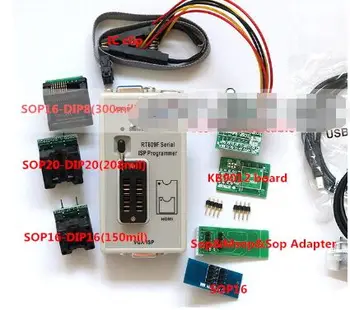 RT809F Programmer +7 Adapters+SOP16 SOP20 IC Clip Motherboard Reader LCD BIOS ISP/ USB/ VGA w/ Engilsh Softerware
RT809F Programmer +7 Adapters+SOP16 SOP20 IC Clip Motherboard Reader LCD BIOS ISP/ USB/ VGA w/ Engilsh Softerware