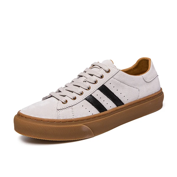 luxury Men's pig skin casual shoes flats genuine leather soft breathable sneaker natural Vulcanized shoes non-slip sole
luxury Men's pig skin casual shoes flats genuine leather soft breathable sneaker natural Vulcanized shoes non-slip sole