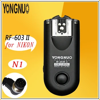 YONGNUO RF-603II N1 RF603 RF-603 II N1 Wireless Flash Trigger 2 Transceivers for N1 Nikon D1/D2/D3/D4 Series D200/D300 D700/D800
YONGNUO RF-603II N1 RF603 RF-603 II N1 Wireless Flash Trigger 2 Transceivers for N1 Nikon D1/D2/D3/D4 Series D200/D300 D700/D800