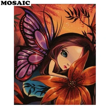 30x40cm 5D DIY Diamond Painting Angel Girl Picture big eyes fairy Cross Stitch Full Diamond Embroidery Wall Sticker Home decor
30x40cm 5D DIY Diamond Painting Angel Girl Picture big eyes fairy Cross Stitch Full Diamond Embroidery Wall Sticker Home decor